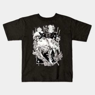 Cat Skull Kids T-Shirt